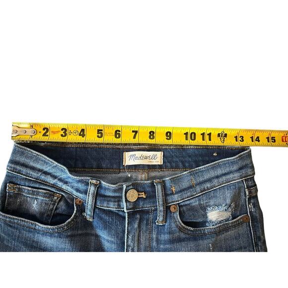 Madewell Mid Rise Skinny Jeans‎ in Medium Wash Size 24 - Picture 7 of 9